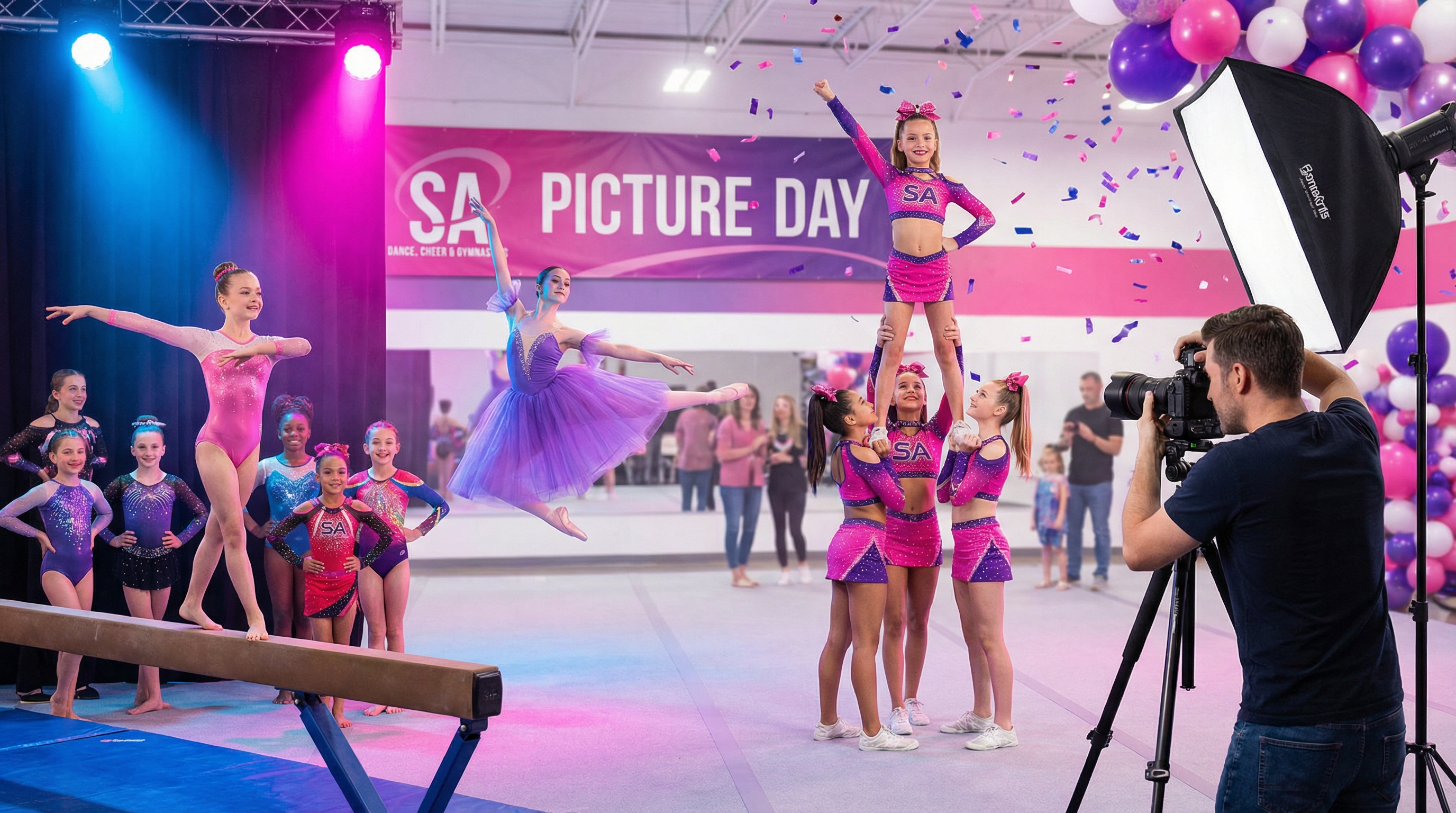 Dance Studio Photo Day Marketing Plan (Before and After Recital)